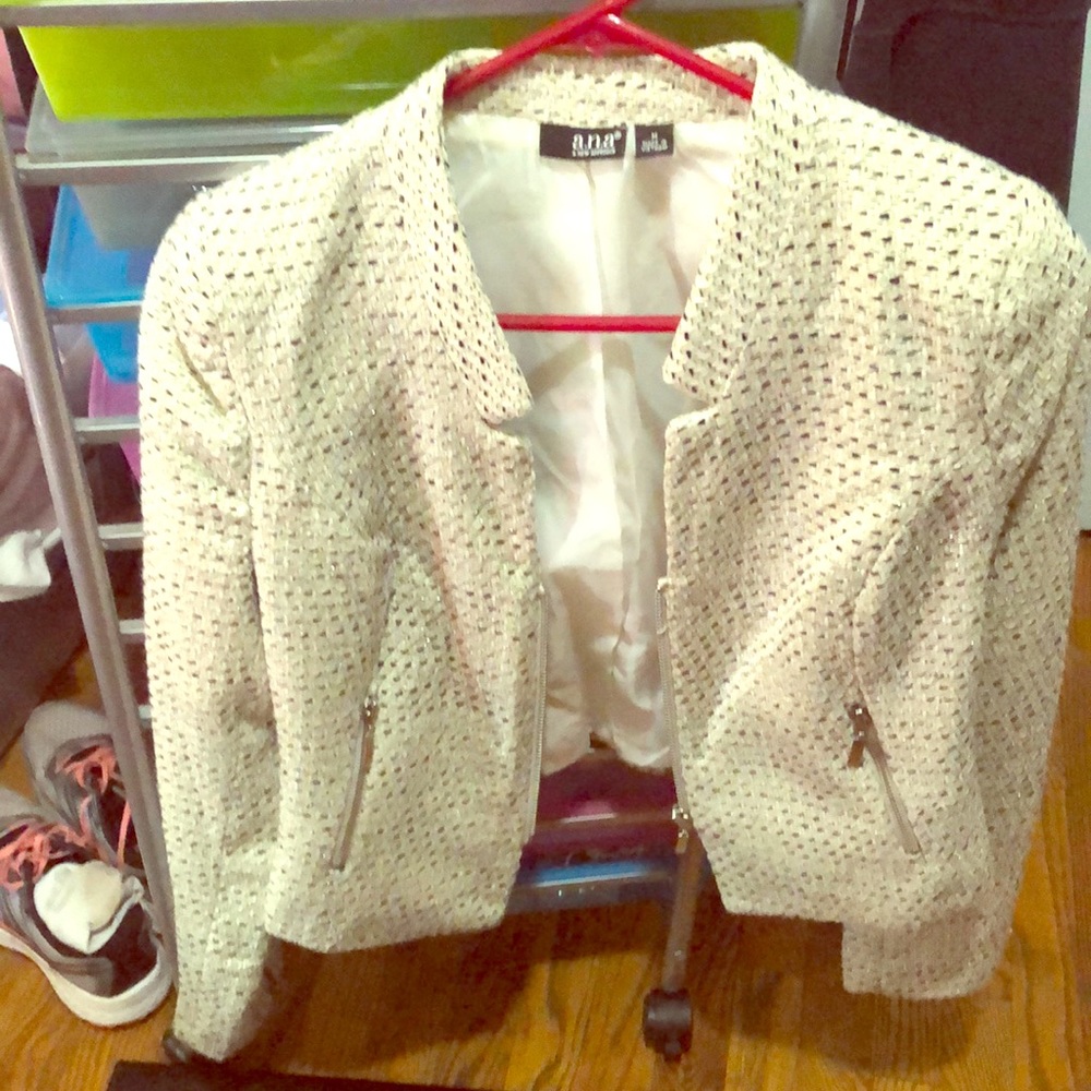 Ana  cream colored jacket
